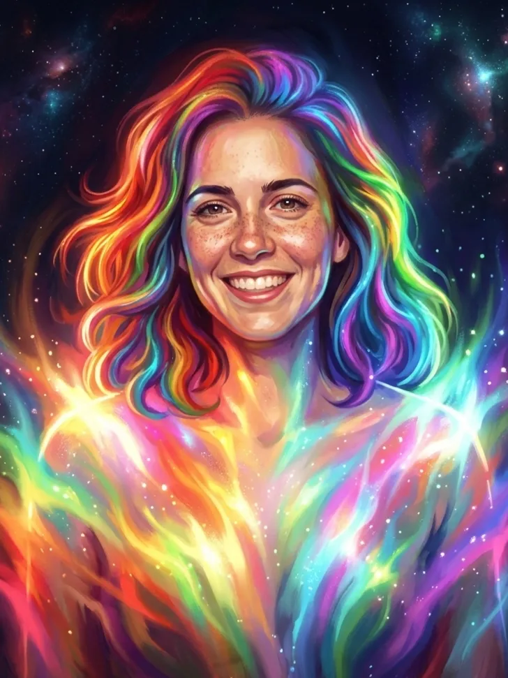Aura Arcoíris - creatividad y plenitud